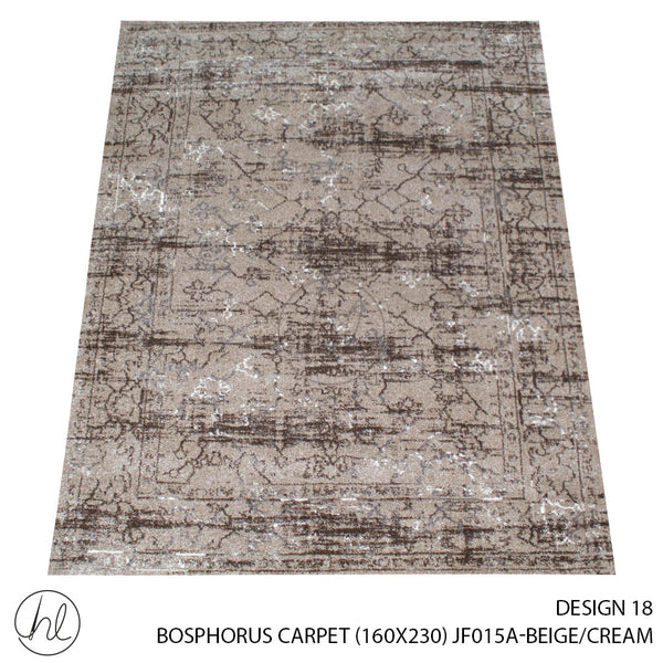 Bosphorus Carpet (160X230) (Design 18) (Beige/Cream)