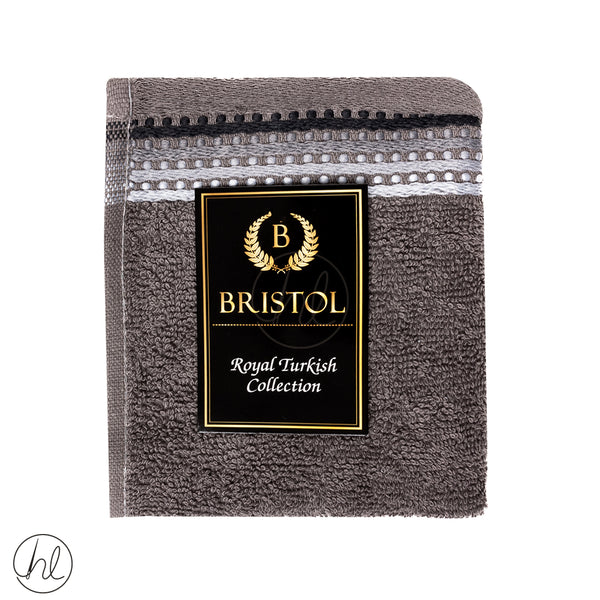 BRISTOL ROYAL TURKISH (GUEST TOWEL) (CHARCOAL) (30X50CM)