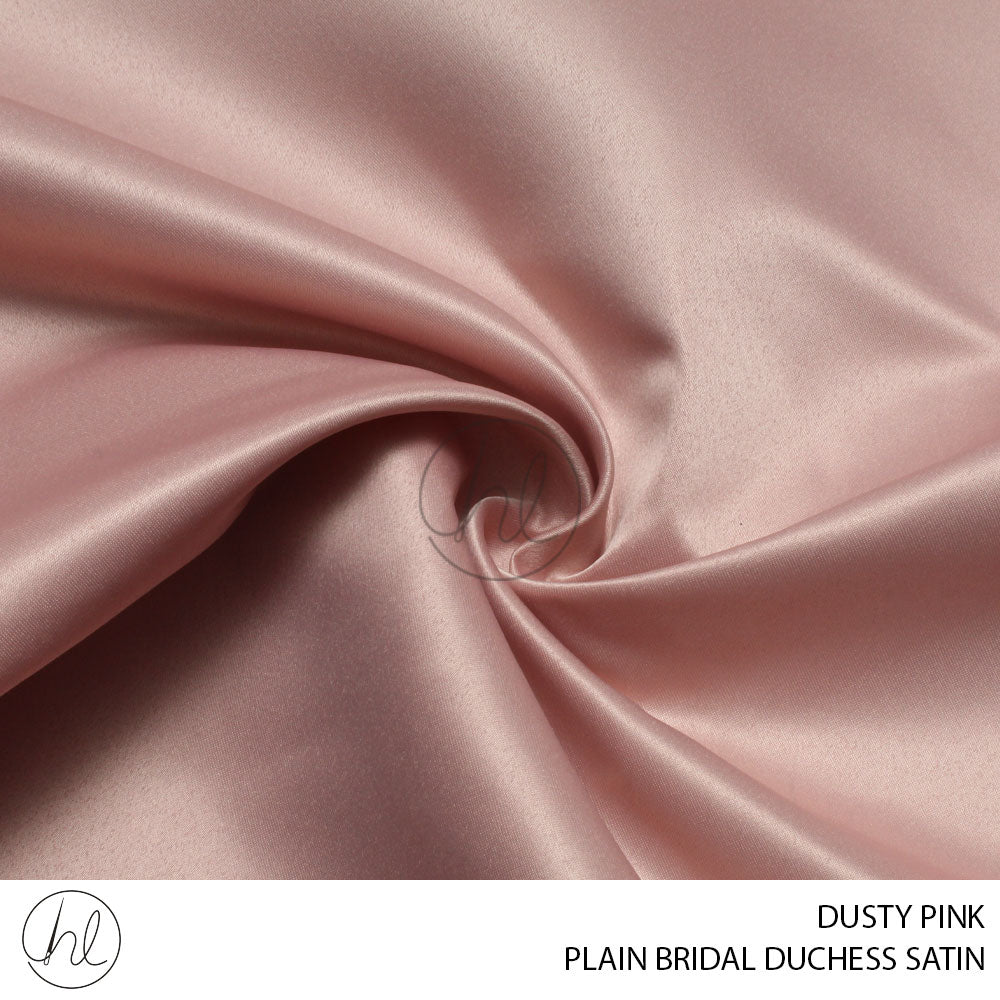 strapless open back dress PLAIN BRIDAL DUCHESS SATIN (PER M) (DUSTY PINK) (150CM WIDE) – Habby And  Lace