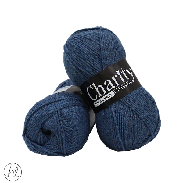 Charity Pullskien Double Knit 100G DENIM BLUE