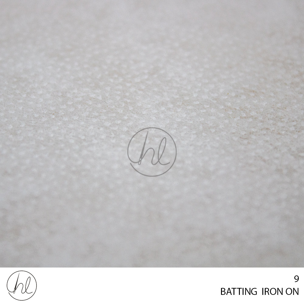 BATTING IRON ON 9 (P/METER) Habby And Lace
