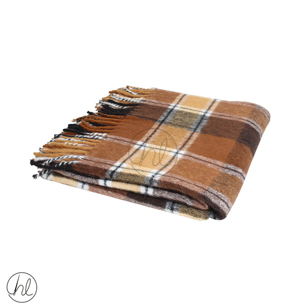 ARANDA BLANKET (PICCOLO) (DESIGN 03) (BROWN) (110X130)