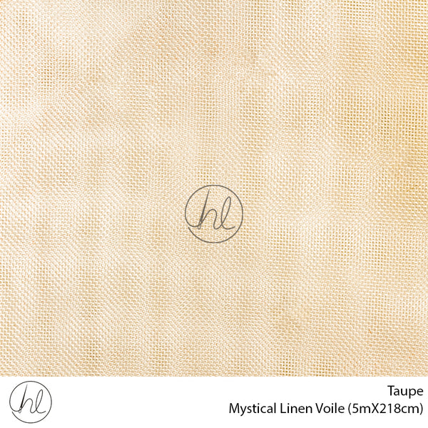 Linen Voile Ready-Made Curtain (Mystical) (Taupe) (5mX218cm)