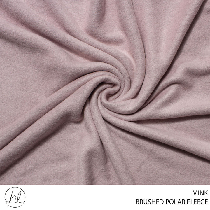 POLAR FLEECE BRUSHED FABRIC MINK ROLL ROLL 001 – Habby And Lace