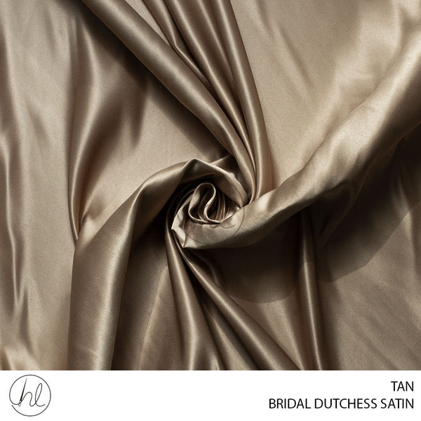 Bridal Dutchess Satin (781) Tan (150cm) Per M