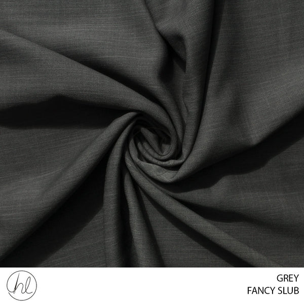 Fancy slub (51) grey (150cm) per m
