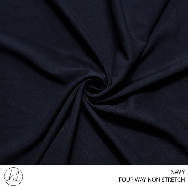 Fourway Non Stretch (781) Navy (150cm) Per M