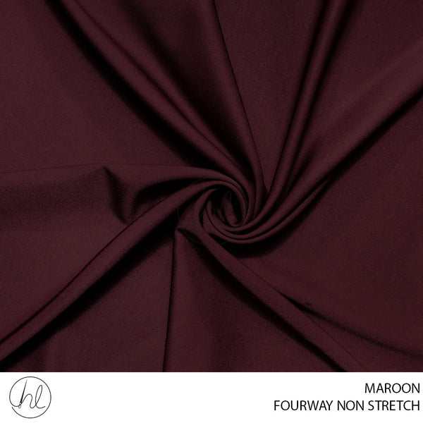 Fourway Non Stretch (781) Maroon (150cm) Per M