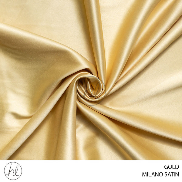 MILANO SATIN (53) GOLD (150CM) PER M