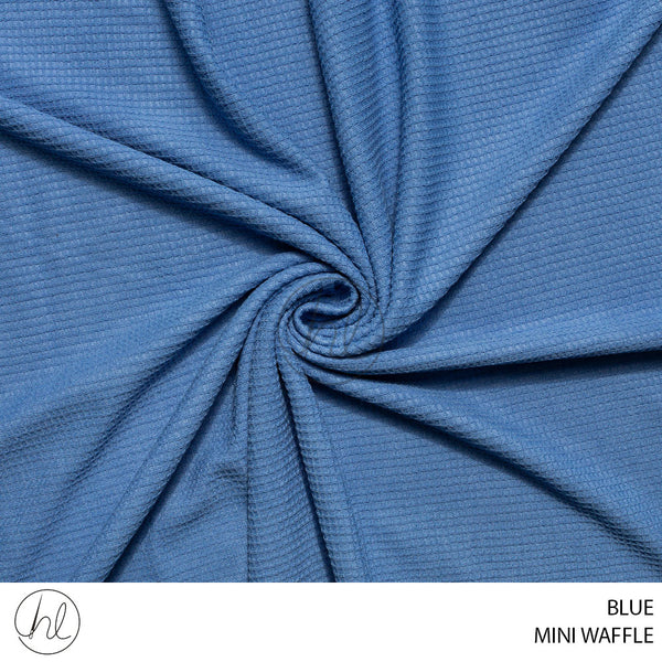 MINI WAFFLE (51) BLUE (150CM) PER M