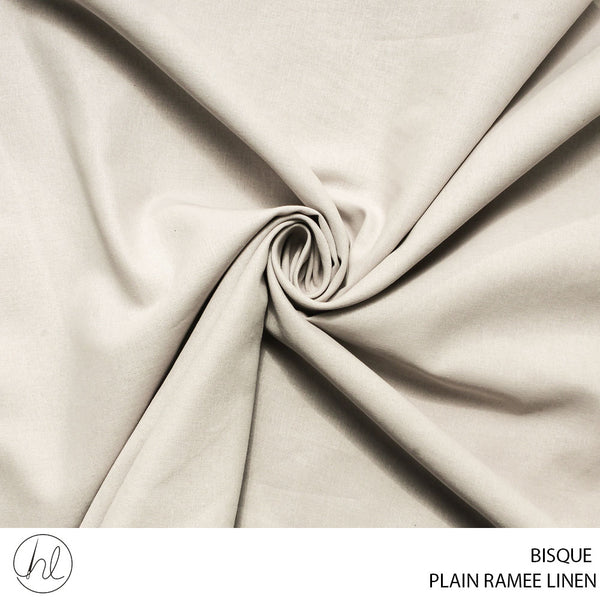 Plain ramee Linen