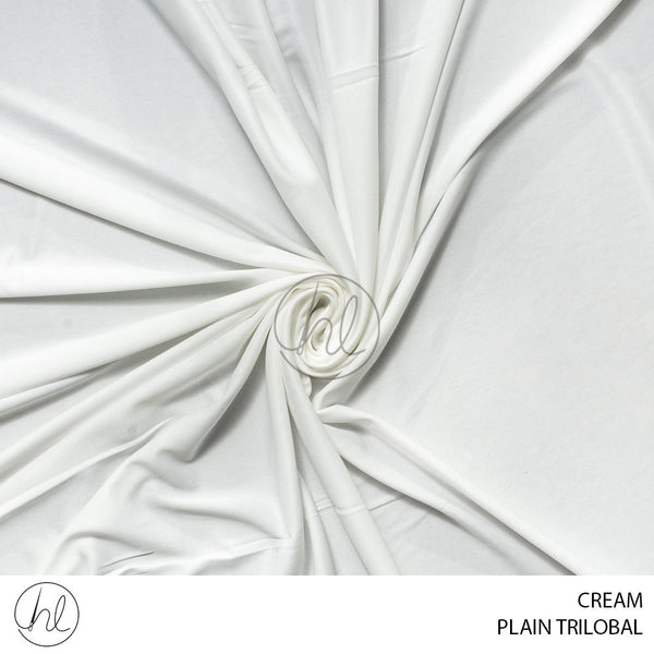 Plain trilobal (53) Cream (150cm) Per MV