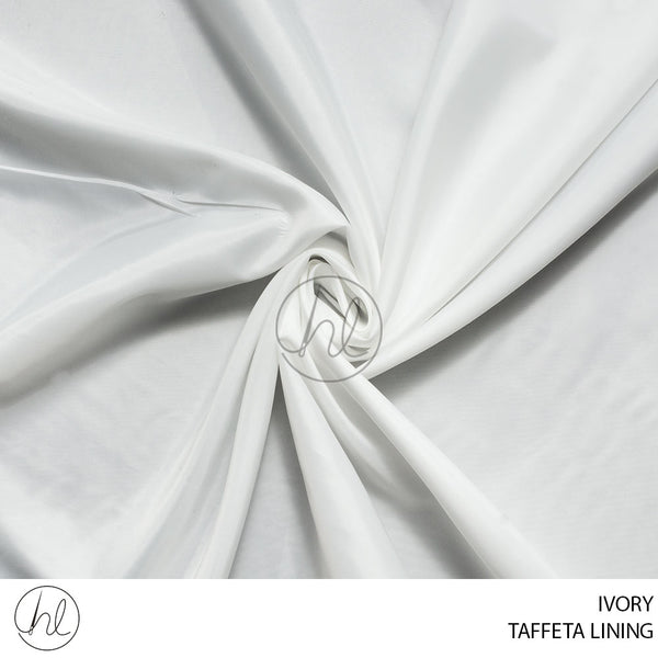 Taffeta Lining (51) Ivory (150cm) Per M