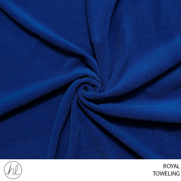 Toweling (275) Royal (140cm) Per M