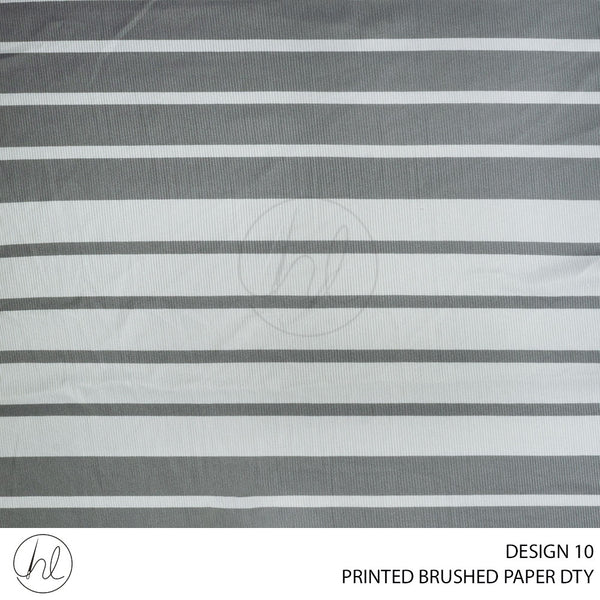 DTY BRUSH PAPER PRT FABRIC 150CM SILVER ROLL ROLL 002