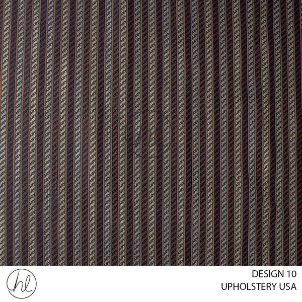 UPHOLSTERY USA 500 (DESIGN 10) (BROWN) (140CM WIDE) (PER M)