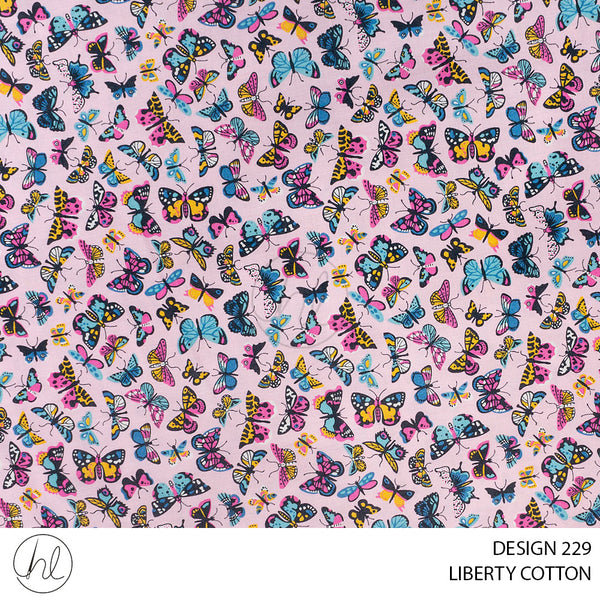 LIBERTY COTTON (51) MULTI (110CM) PER M