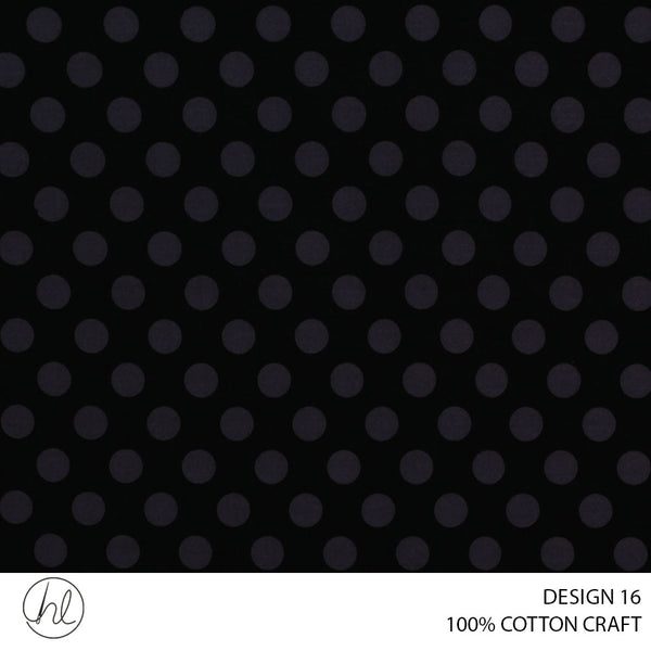 COTTON CRAFT POLKA DOT PRINTED FABRIC DUSTY PINK ROLL ROLL 001