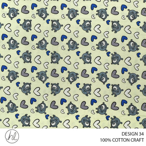 COTTON CRAFT LOVE MULTI ROLL ROLL 001