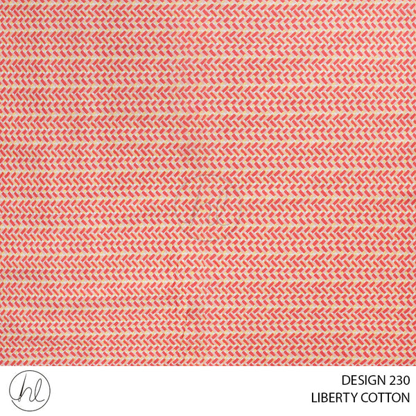 LIBERTY COTTON (51) MULTI (110CM) PER M