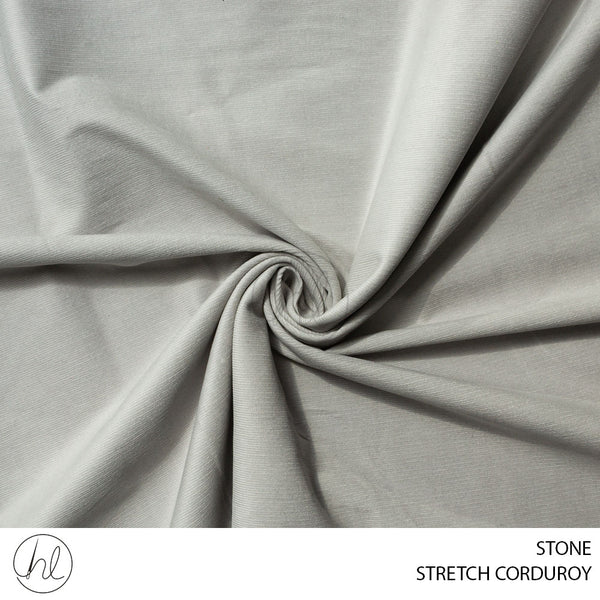 STRETCH CORDUROY (51) STONE (150CM) PER M