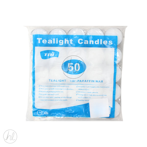 TEA LIGHTS WHITE FREE