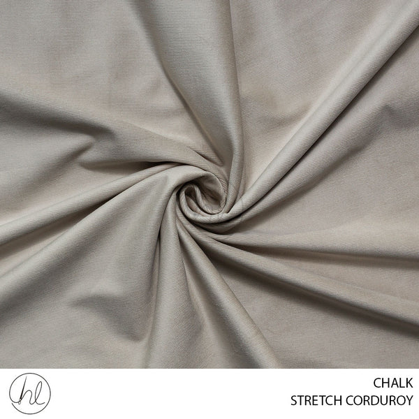 STRETCH CORDUROY (51) CHALK (150CM) PER M