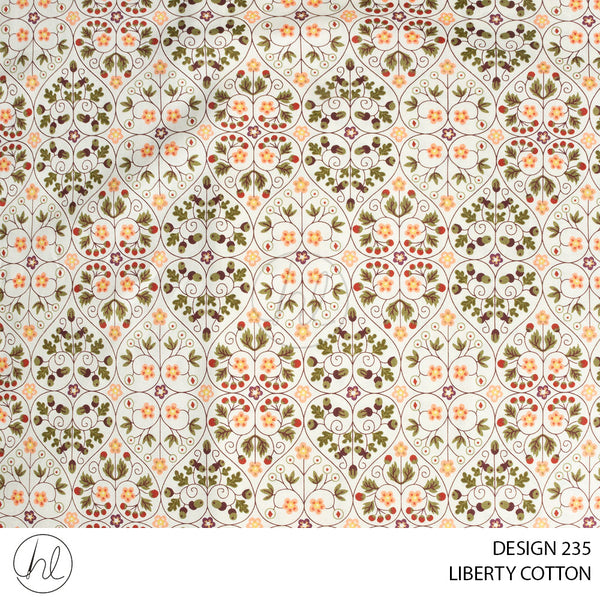 LIBERTY COTTON (51) MULTI (110CM) PER M