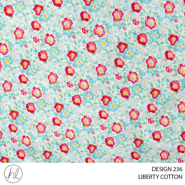 LIBERTY COTTON (51) MULTI (110CM) PER M