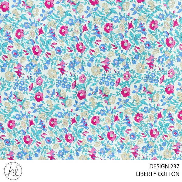 LIBERTY COTTON (51) MULTI (110CM) PER M