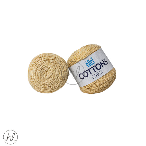 Elle Cottons 4ply 50g Eggnogg Free