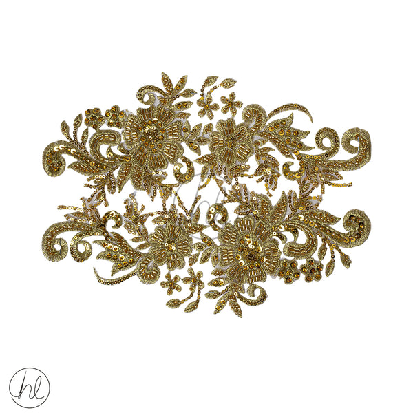 Motifs Fancy 	(10CMX30CM) (Gold)