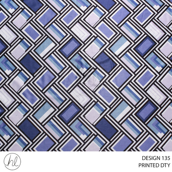 DTY PRINTED FABRIC PURPLE ROLL ROLL 007