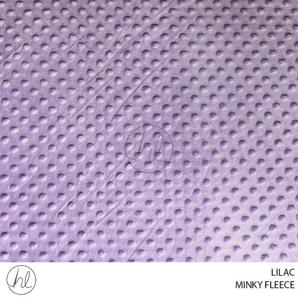MINKY FLEECE (51) LILAC (150CM) PER M