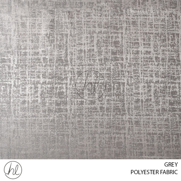POLYESTER FABRIC 913 (GREY) (280CM WIDE) PER M