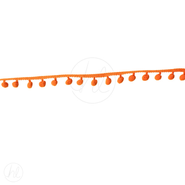 POM POMS P/M  ORANGE MED