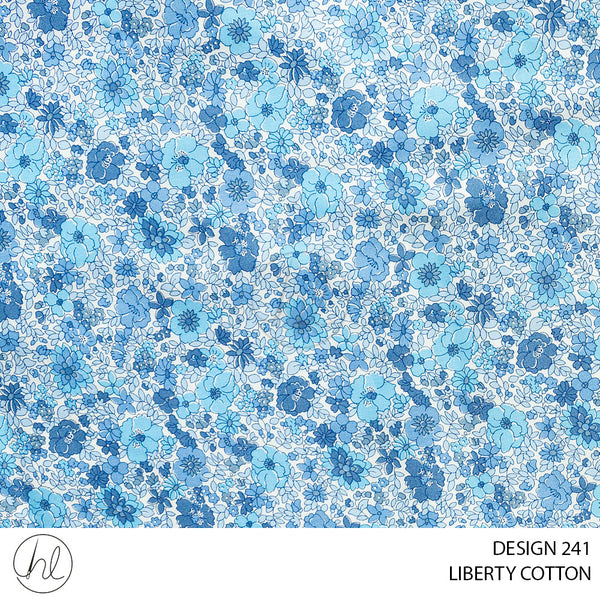 LIBERTY COTTON (51) MULTI (110CM) PER M