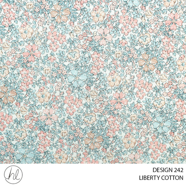 LIBERTY COTTON (51) MULTI (110CM) PER M