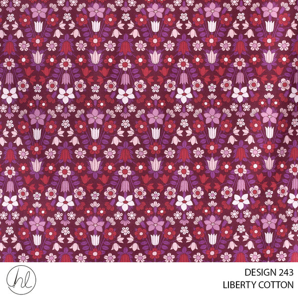 LIBERTY COTTON (51) MULTI (110CM) PER M