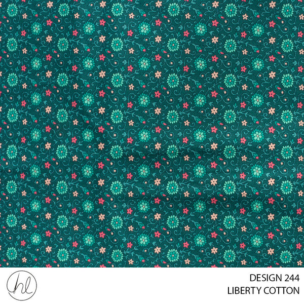 LIBERTY COTTON (51) MULTI (110CM) PER M