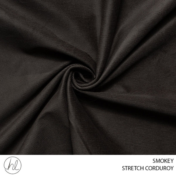 STRETCH CORDUROY (51) SMOKEY (150CM) PER M