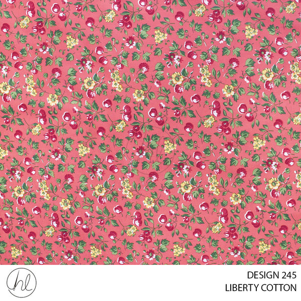 LIBERTY COTTON (51) MULTI (110CM) PER M