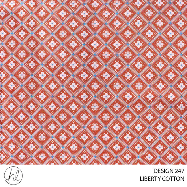 LIBERTY COTTON (51) MULTI (110CM) PER M