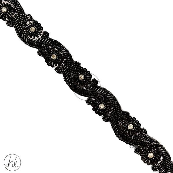 Braid Fancy (3cm) (Black)