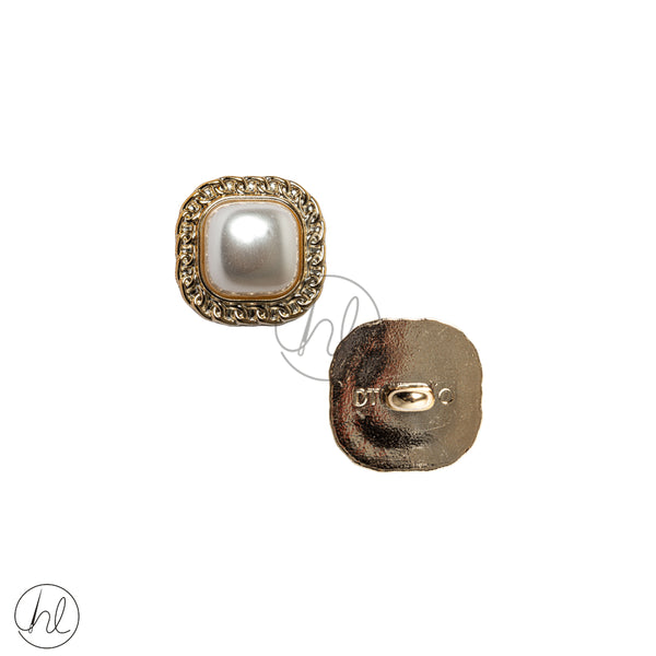 Buttons Pearl 34" H13-B215 Gold/Cream