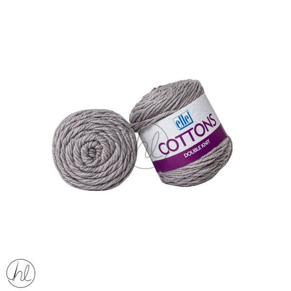 Elle Cotton DK 50g 25 Grey  Free