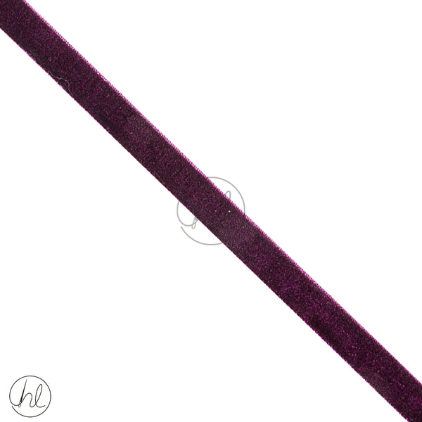 Ribbon Velvet (15mm)	(Purple)