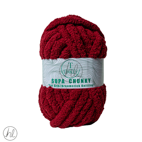 Tinkly Super Chunky 	(250G)	(Maroon)