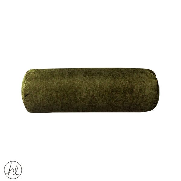 NECK ROLL PILLOW (IE) (OLIVE) (20X6CM)