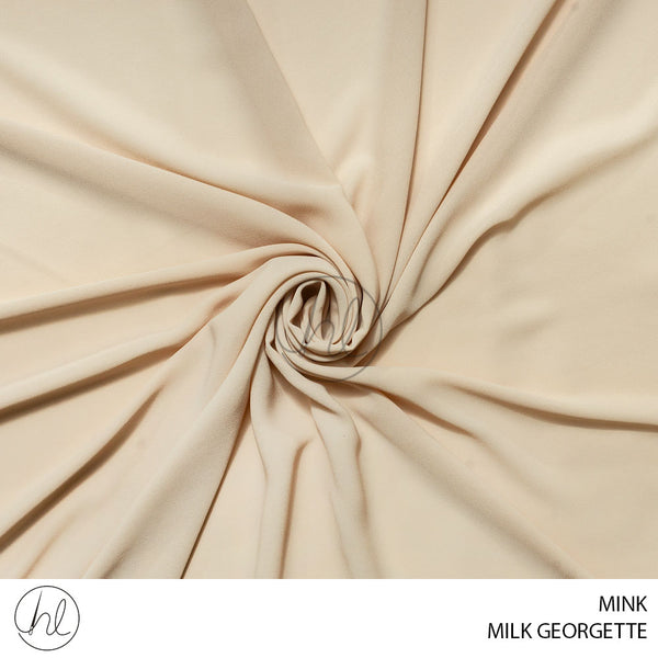 Plain Milk Georgette